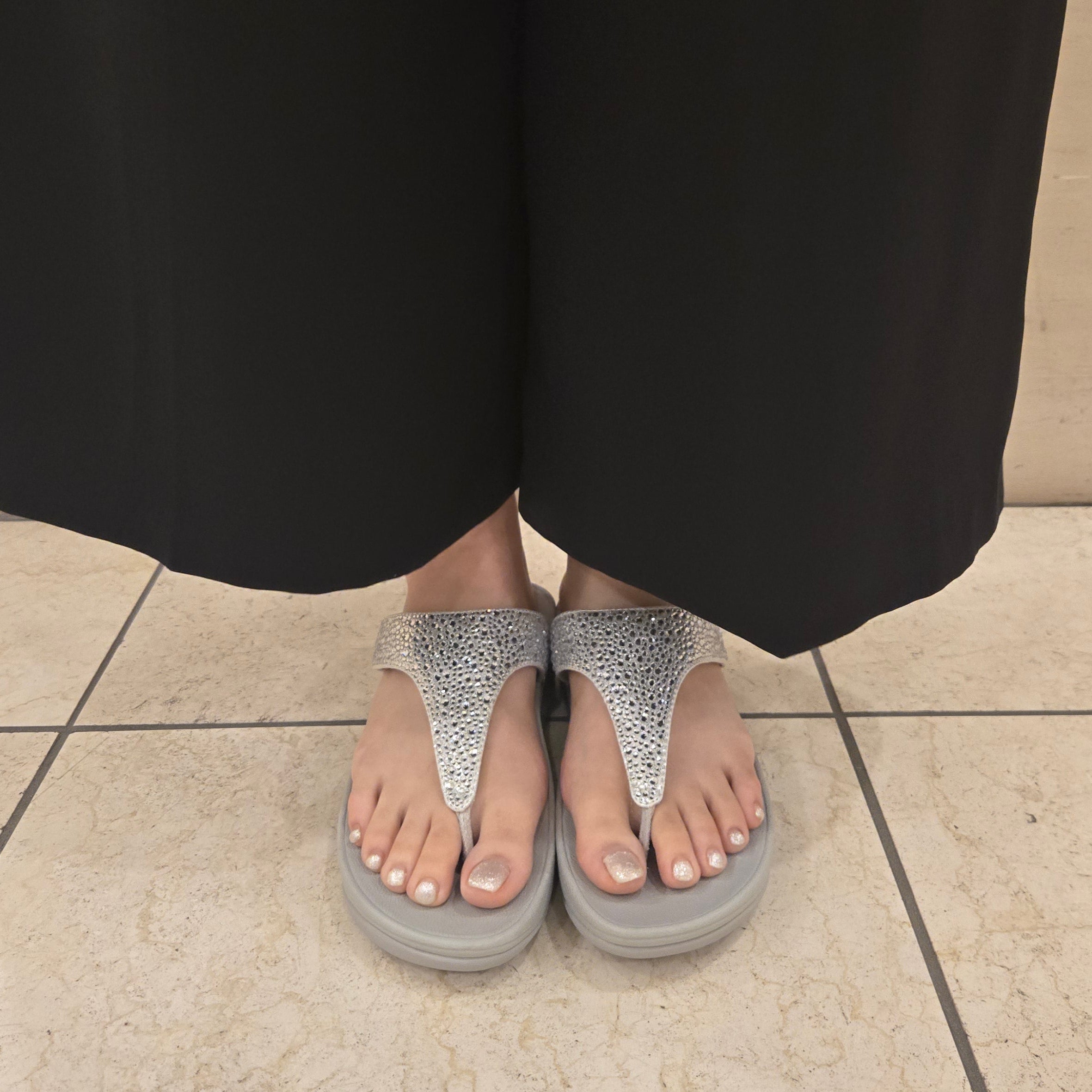 LULU ルル クロス スライド サンダル - レザー -3col – fitflop