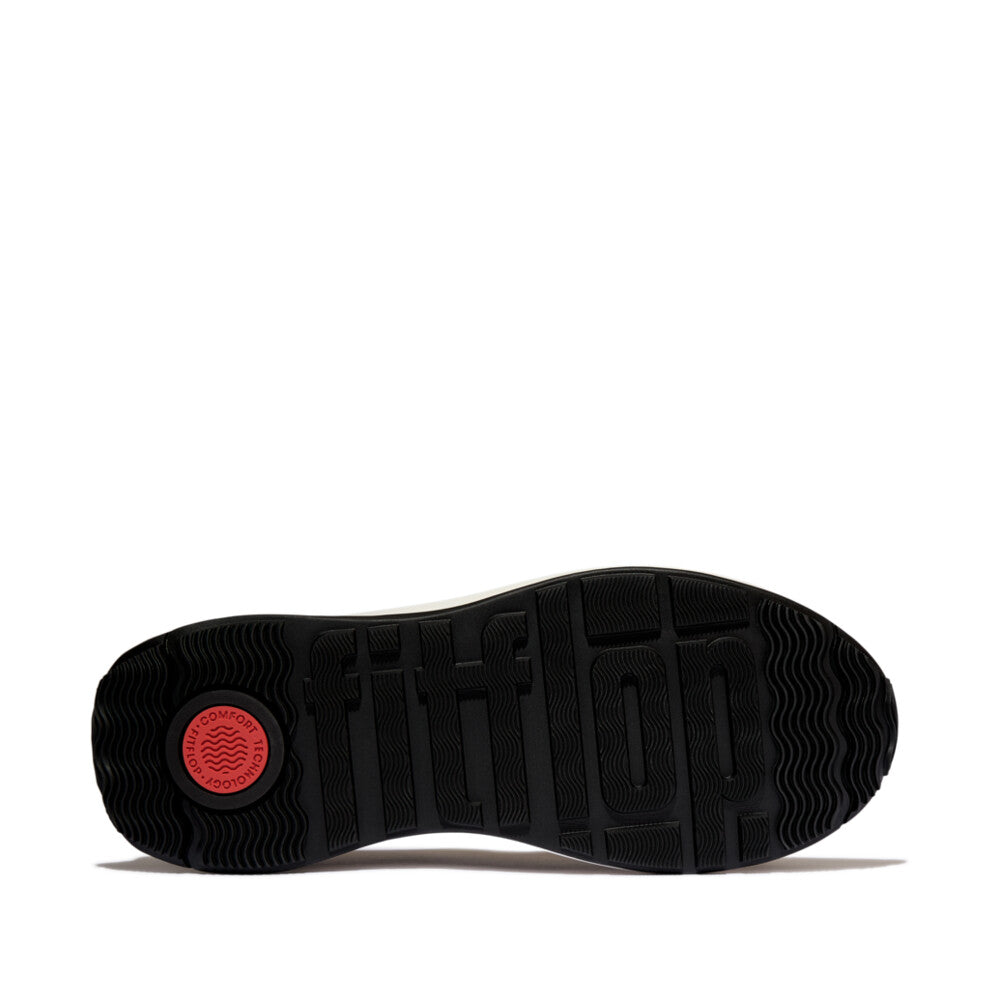 F-MODE FLOW PEARLS-&-CRYSTAL KNIT SLIP-ON SNEAKERS｜fitflop