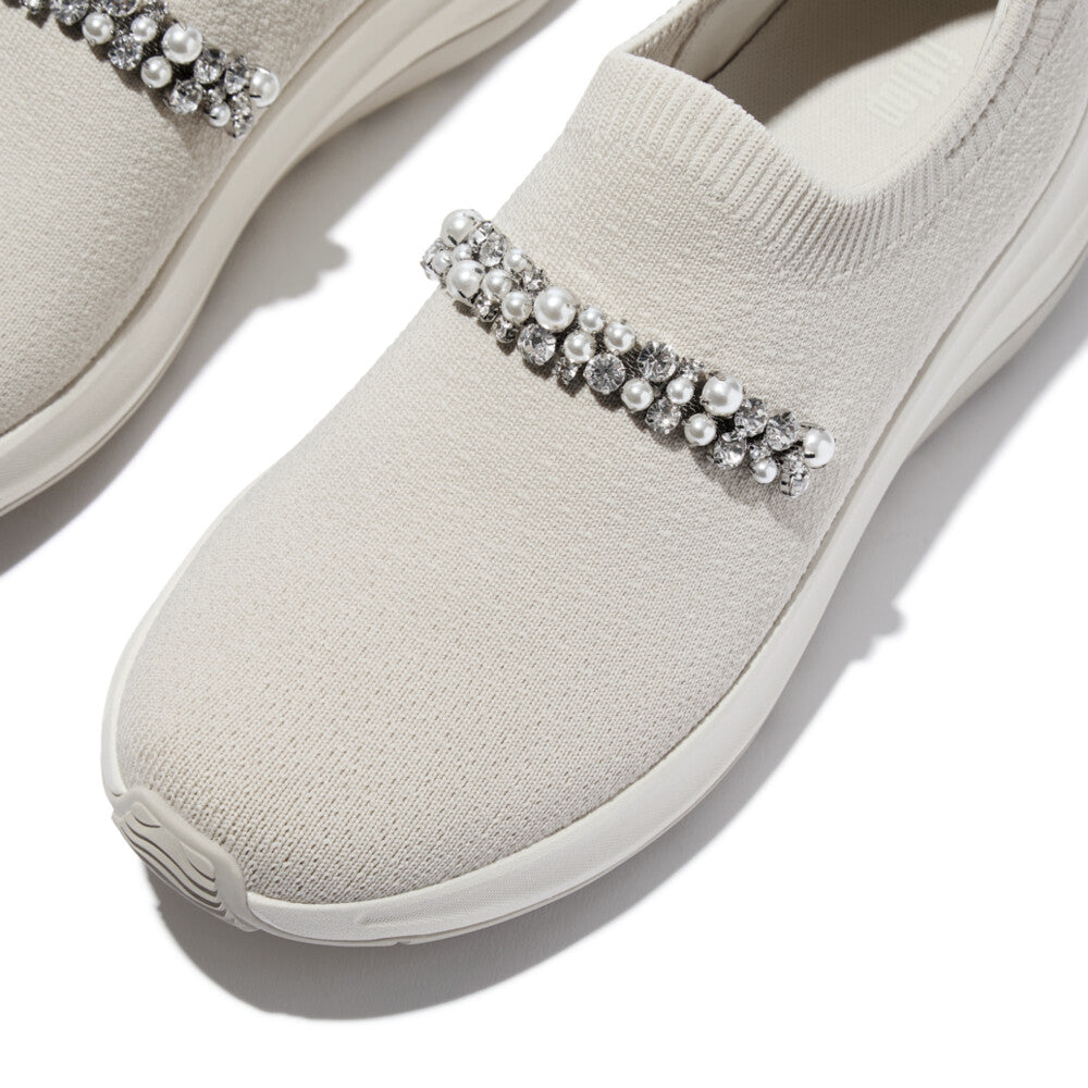 GRACIE JEWEL-DELUXE METALLIC-LEATHER FLIP-FLOPS｜fitflop(フィット