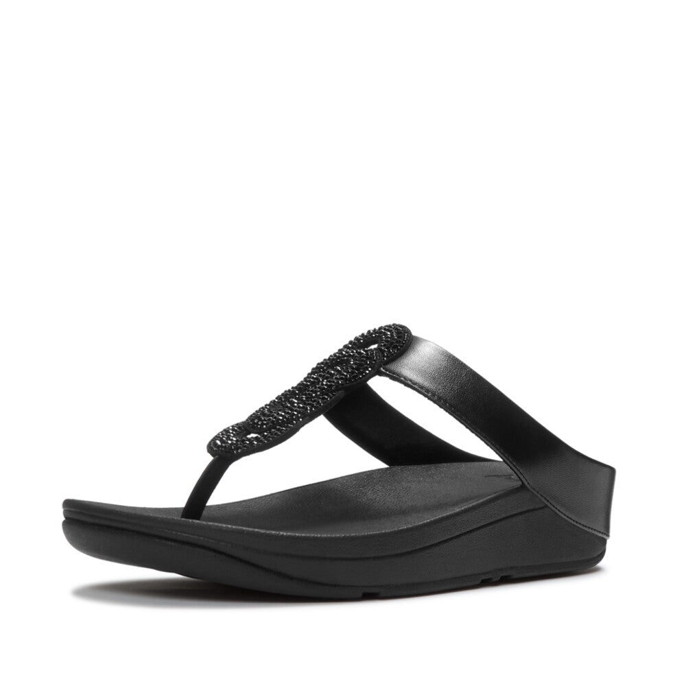 FINO MULTI-STONE LEATHER TOE-POST SANDALS｜fitflop(フィット