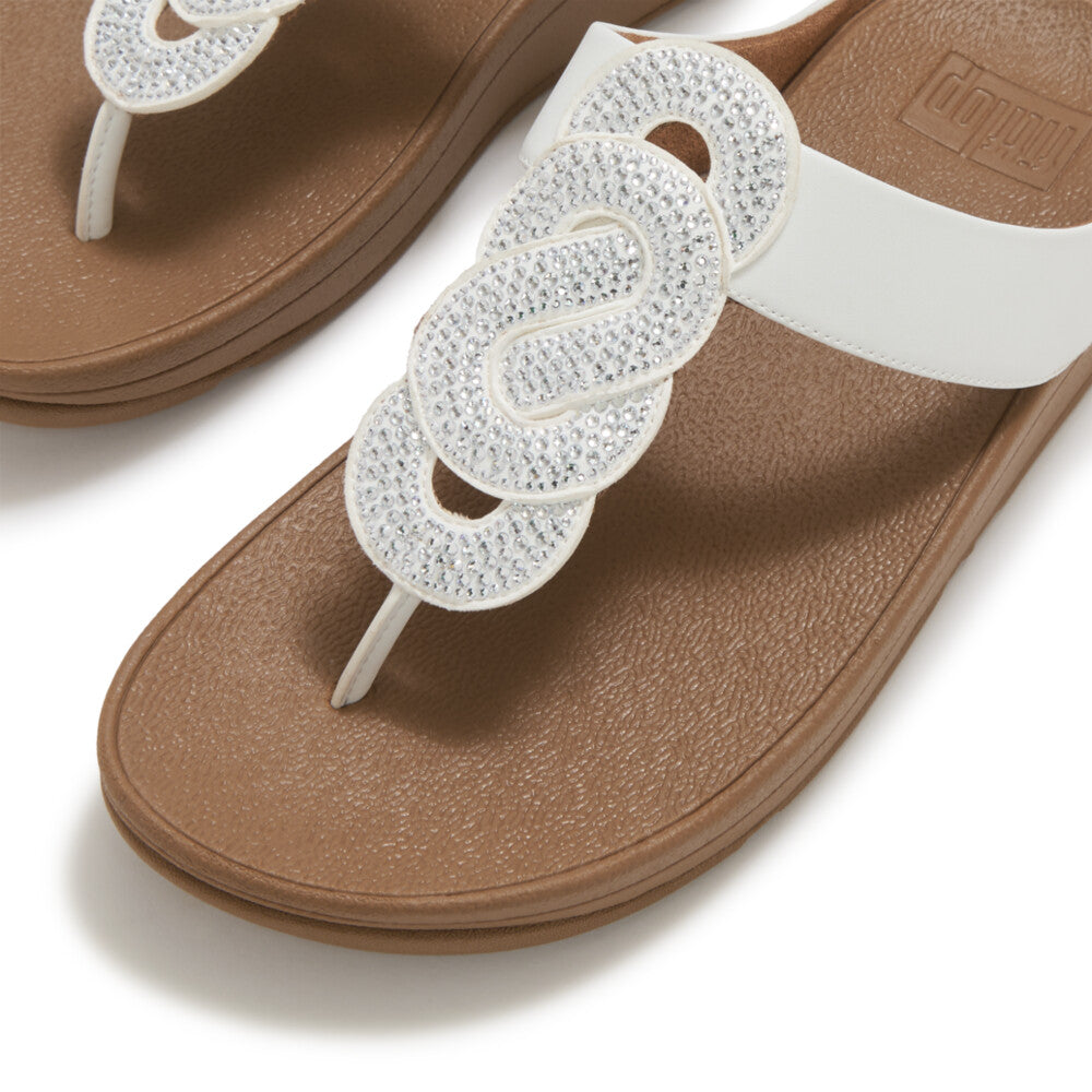 FINO CRYSTAL-TWIST TOE-POST SANDALS｜fitflop(フィットフロップ)公式