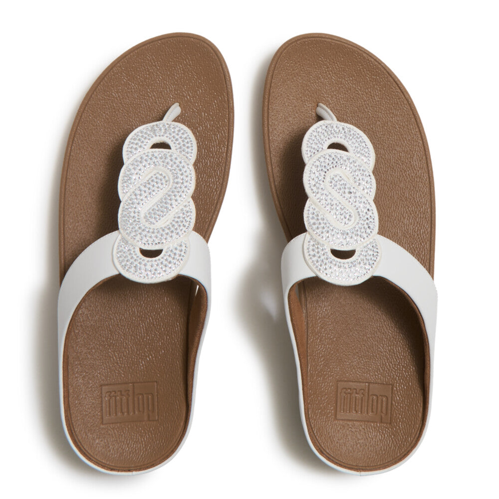 FINO CRYSTAL-TWIST TOE-POST SANDALS｜fitflop(フィットフロップ)公式