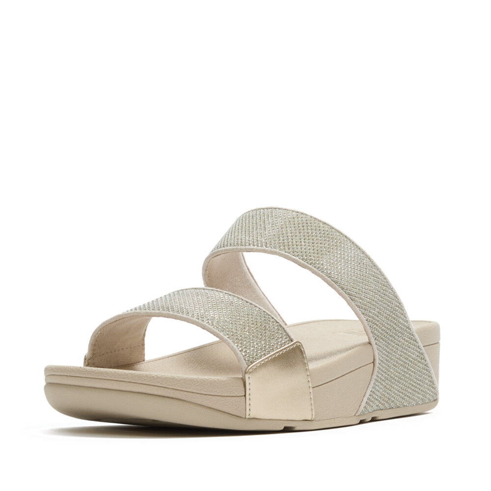 新品箱付き　Fitflop LULU GLITTER SLID US6 サンダル LULU MULTI-TONAL GLITTER SLIDES｜fitflop(フィットフロップ)公式