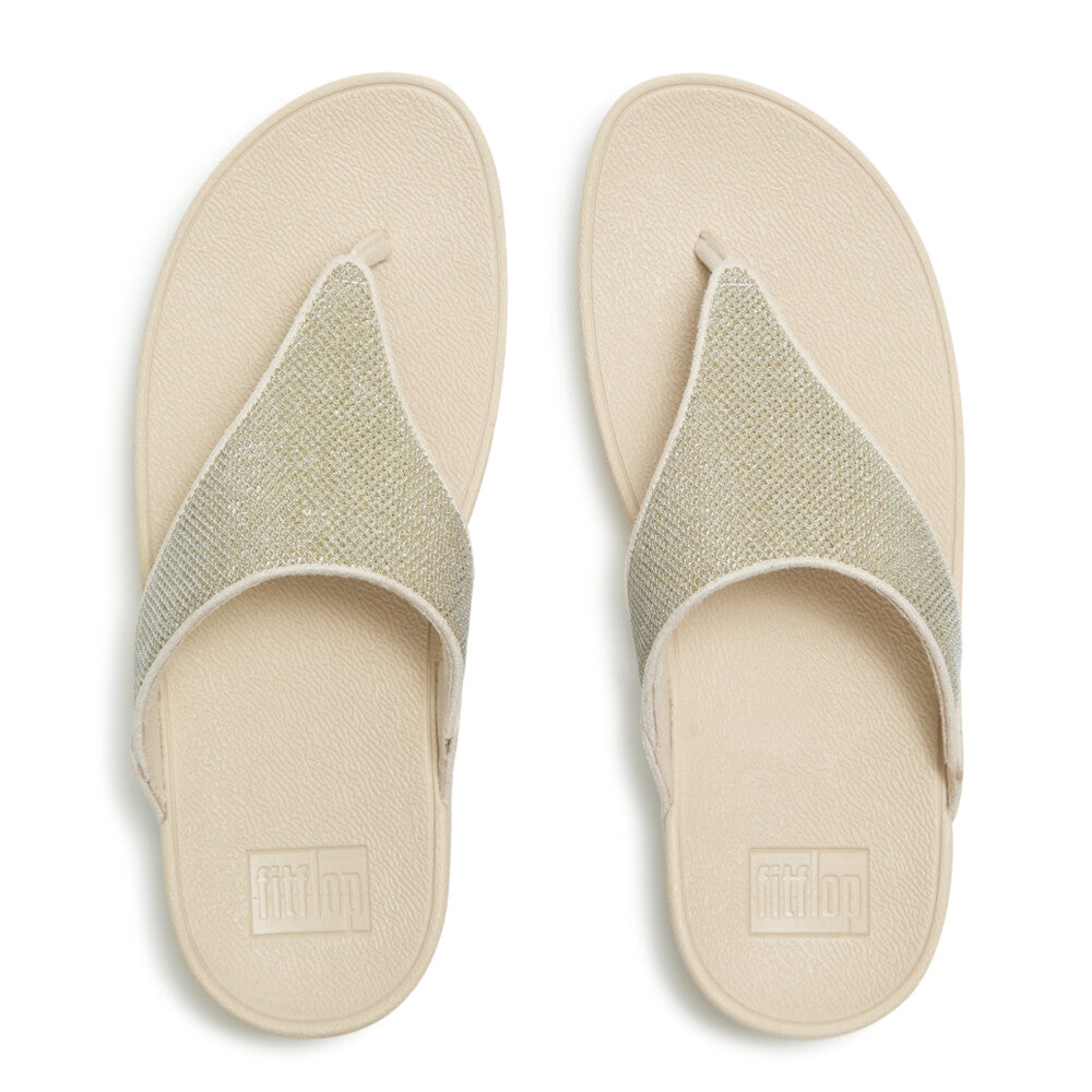 LULU CRYSTAL-MIX METALLIC CROSS SLIDES｜fitflop(フィットフロップ)公式