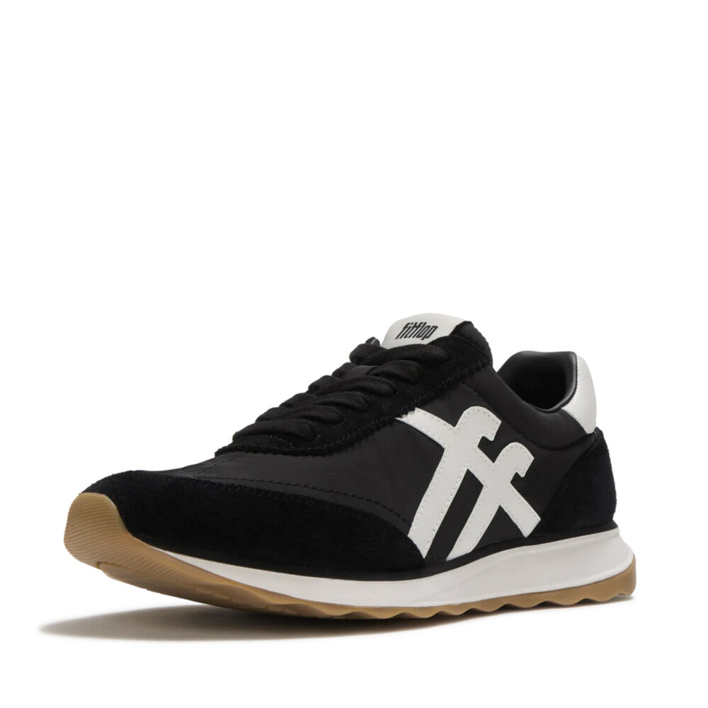 RETRO-Q FF NYLON SUEDE TRAINERS｜fitflop(フィットフロップ)公式