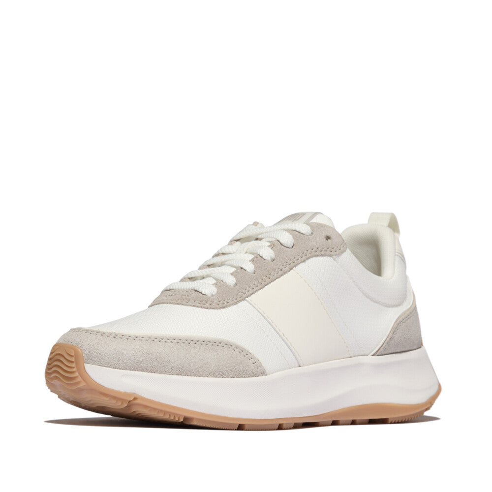 RALLY クリスタル-バックタブレザースニーカー｜fitflop(フィット