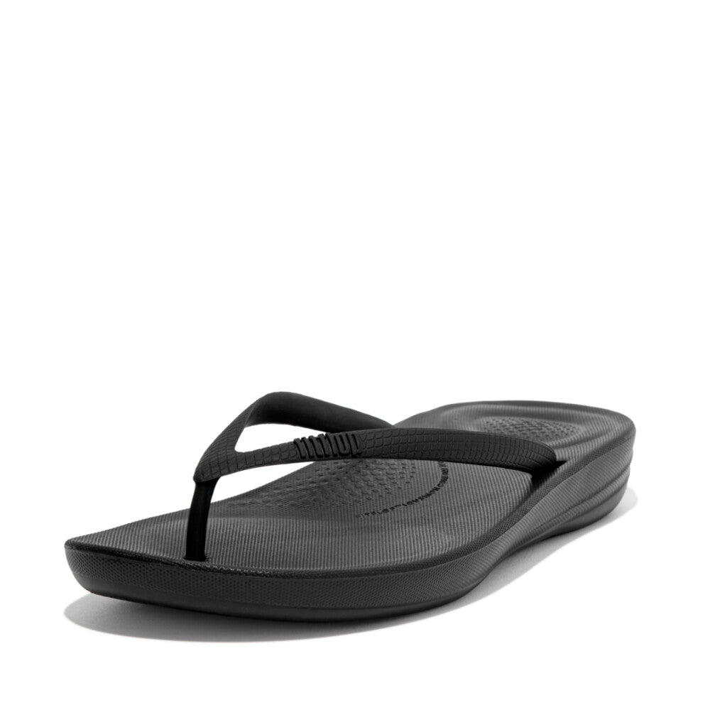 GRACIE JEWEL-DELUXE METALLIC-LEATHER FLIP-FLOPS｜fitflop(フィット