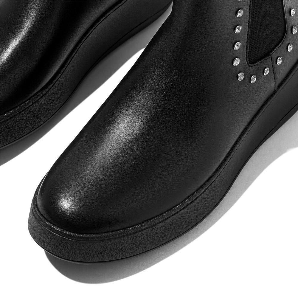 新品【フィットフロップ】タッセル タンブルドレザー ローファー♡ブラック US7 ローファー タッセル タンブルドレザー｜fitflop(フィットフロップ