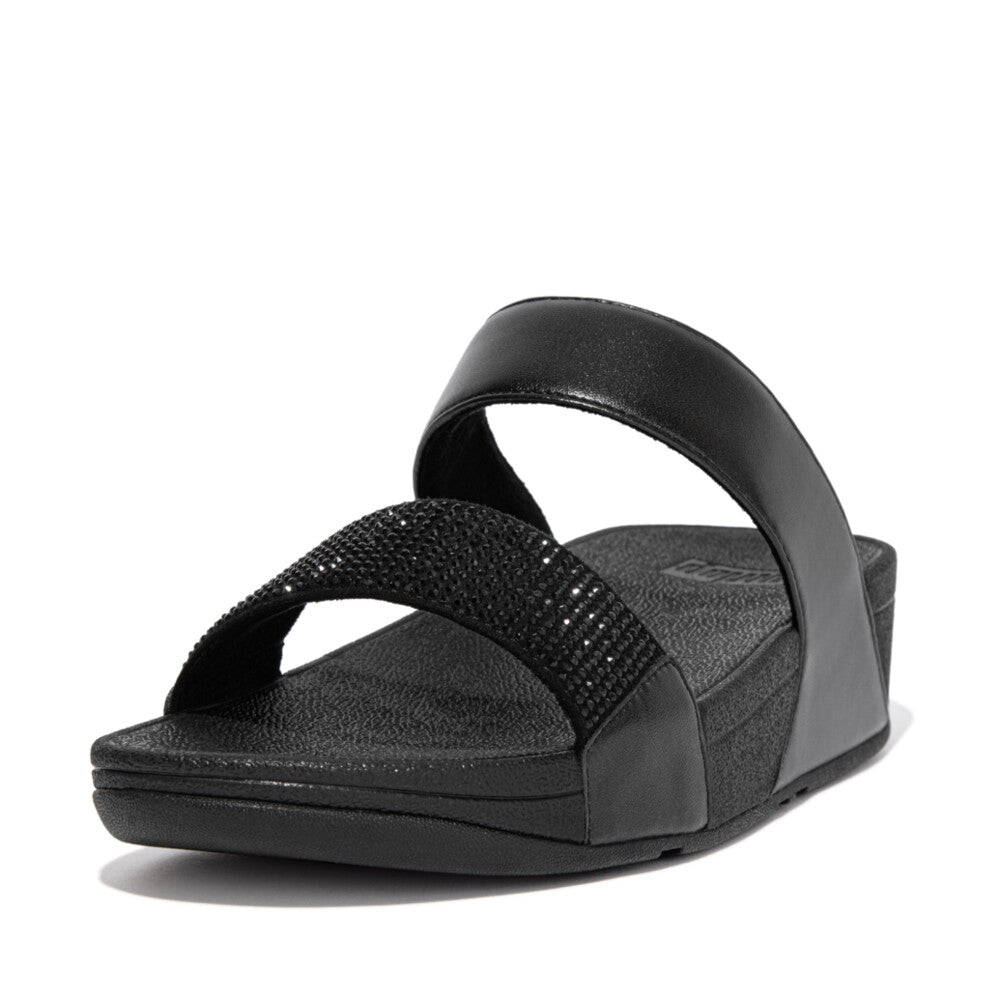 LULU CRYSTAL EMBELLISHED SLIDES ｜fitflop(フィットフロップ)公式