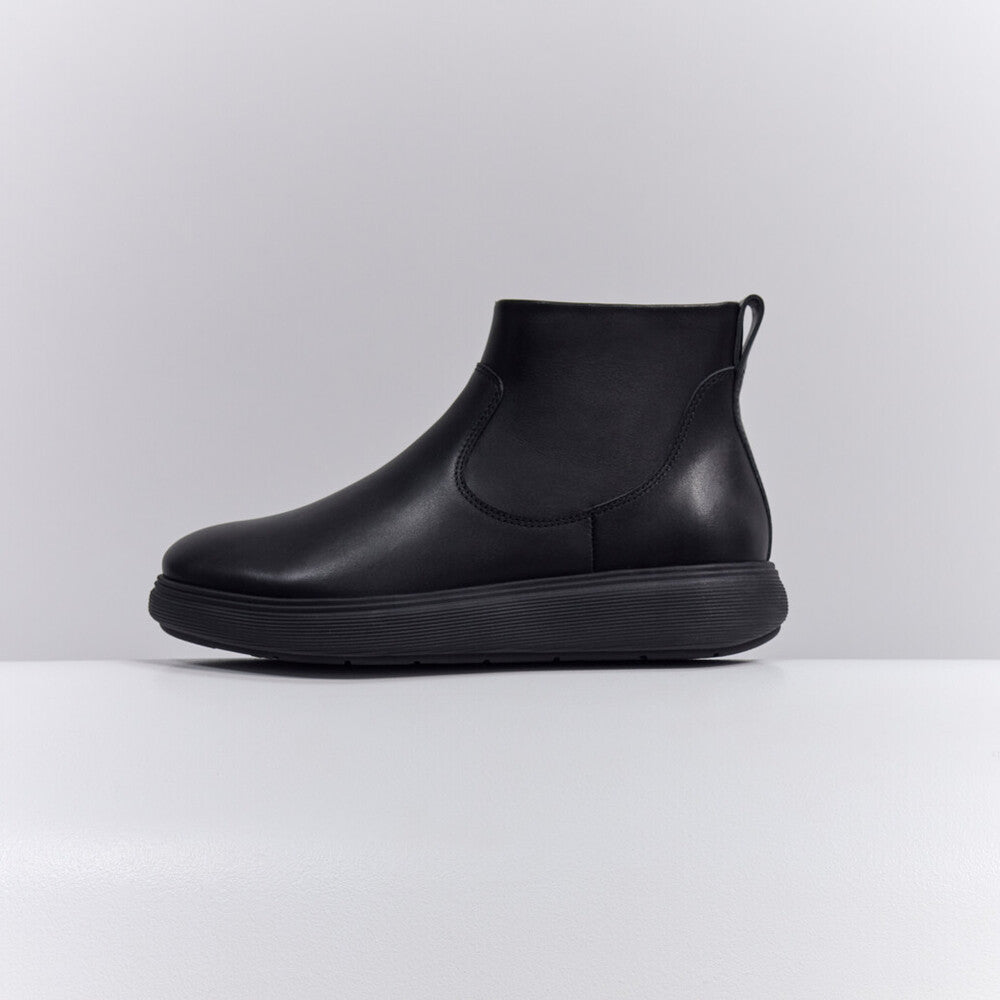 IQ-COMFF LEATHER ZIP ANKLE BOOTS｜fitflop(フィットフロップ)公式