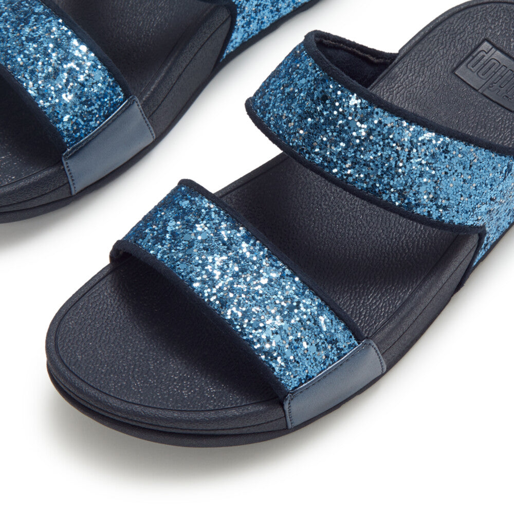 LULU MULTI-TONAL GLITTER SLIDES｜fitflop(フィットフロップ)公式