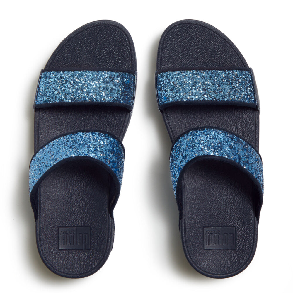 LULU MULTI-TONAL GLITTER SLIDES｜fitflop(フィットフロップ)公式