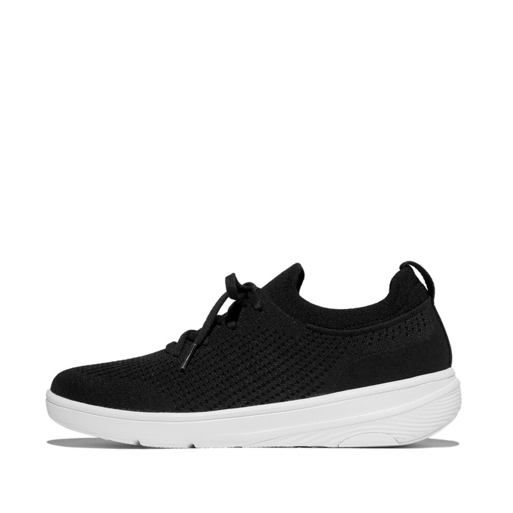 ネットオフ 送料得店  SUPER-Q SNEAKERS｜fitflop(フィット LACED SLIP-ON KNIT 靴