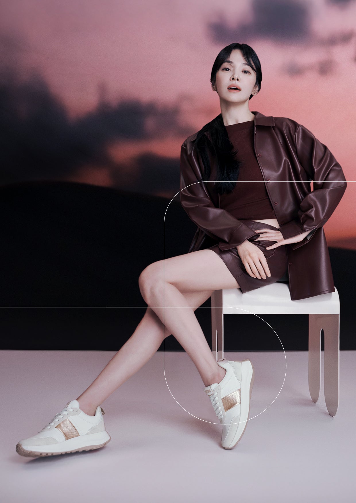 SUPER-Q KNIT SLIP-ON LACED SNEAKERS｜fitflop(フィット