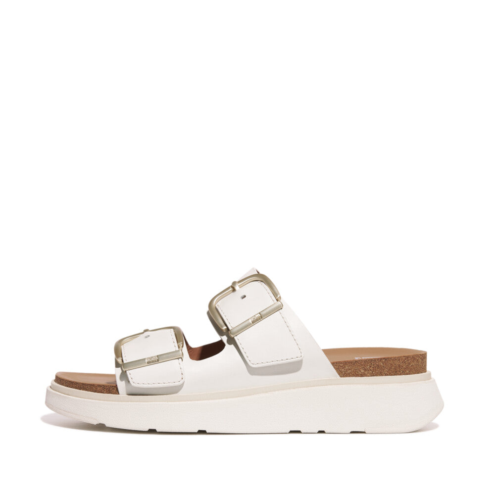 F-MODE レザー フラットフォーム バックストラップ サンダル｜fitflo(フィットフロップ)公式 – fitflop